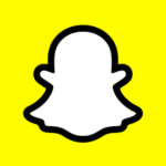 Snapchat app interface showing chat screen stories camera filters and private photo sharing on a smartphone.