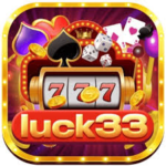 Luck33 online slot game with colorful reels and bonus rewards.
